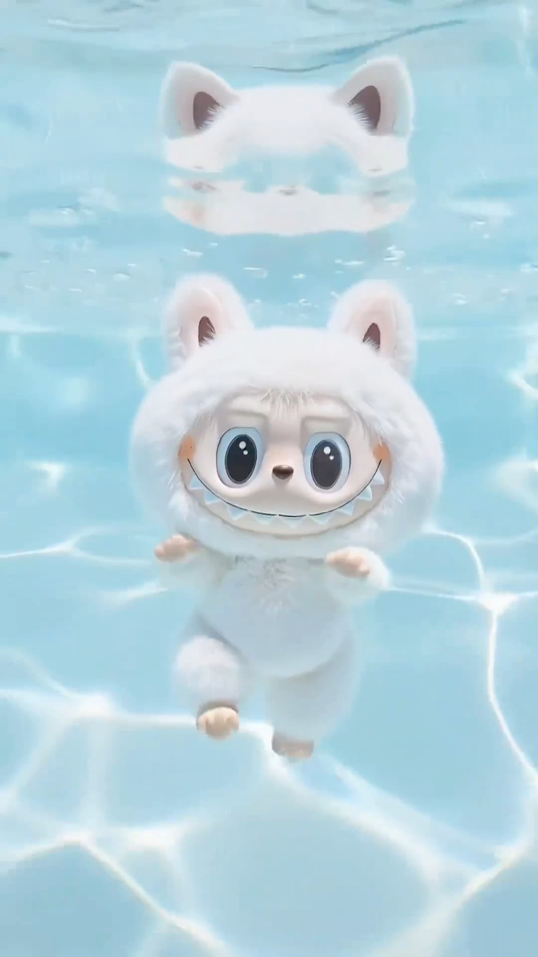 Galaxy Labubu Live Photo 12 - Cosmic animated wallpaper with stars