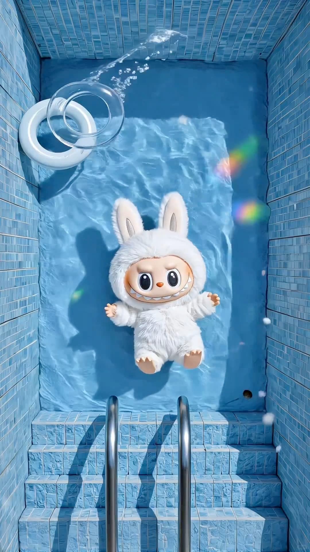 Magic Labubu Live Photo 9 - Mystical animated wallpaper with particle effects